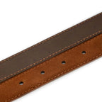 Tobacco Suede Replacement Belt Strap 1 Inch Without Buckle