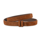 Tobacco Suede Replacement Belt Strap 1 Inch Without Buckle