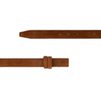 Tobacco Suede Replacement Belt Strap 1 Inch Without Buckle