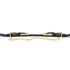 Womens Western Double Buckle Belt With Gold Chain